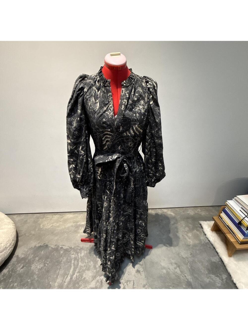 Ulla Johnson Women's Black and Multi Dress